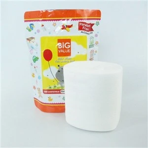 Mos Mos Tu OEM Biodegradable Flushable Tus Menyuam Dej Ntub Dej